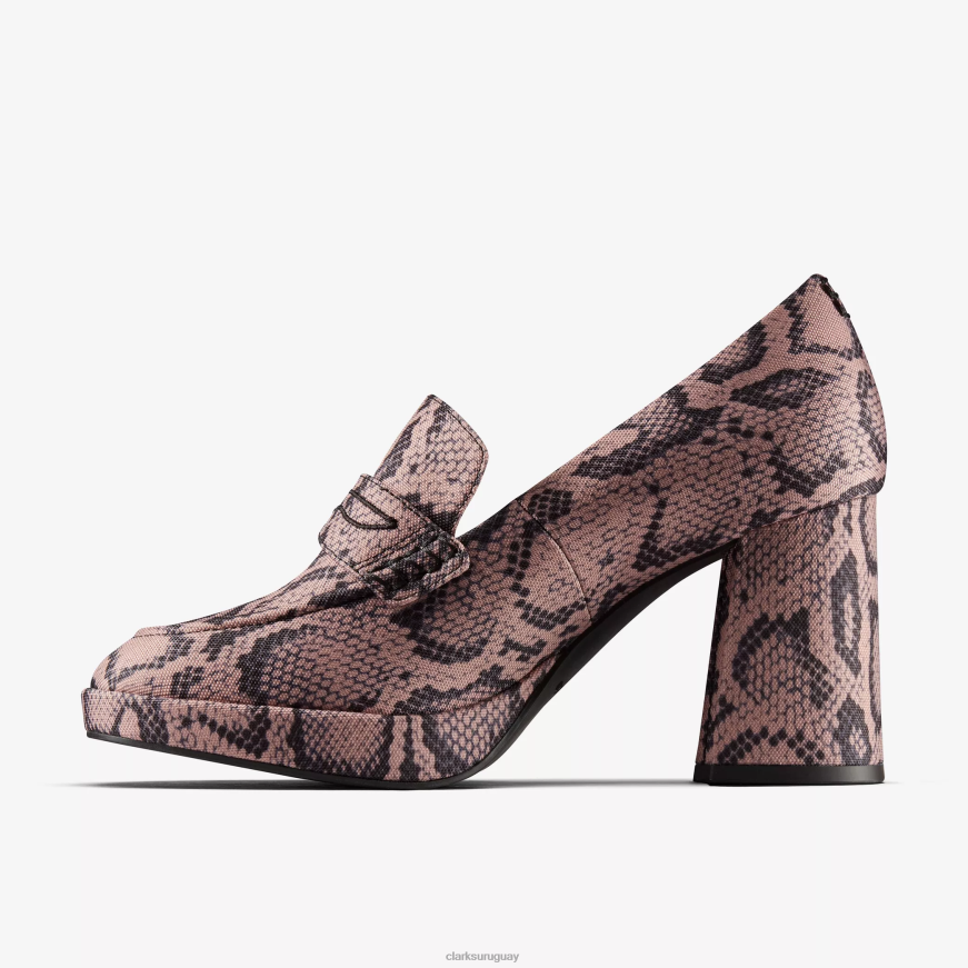 rosa textil Clarks mocasines martine rose mujer 2 X8V4N219