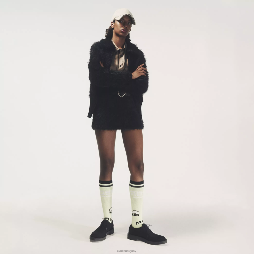 textil negro Clarks martine rose mujer 2 oxford X8V4N205