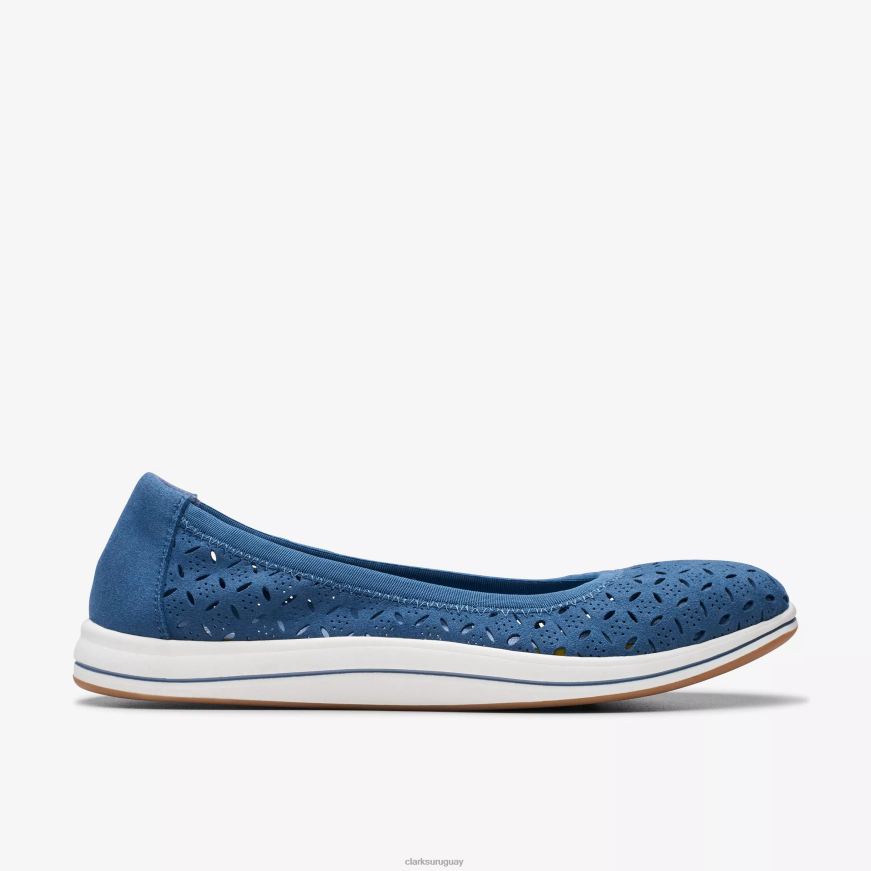 azul Clarks brisa vaga X8V4N267