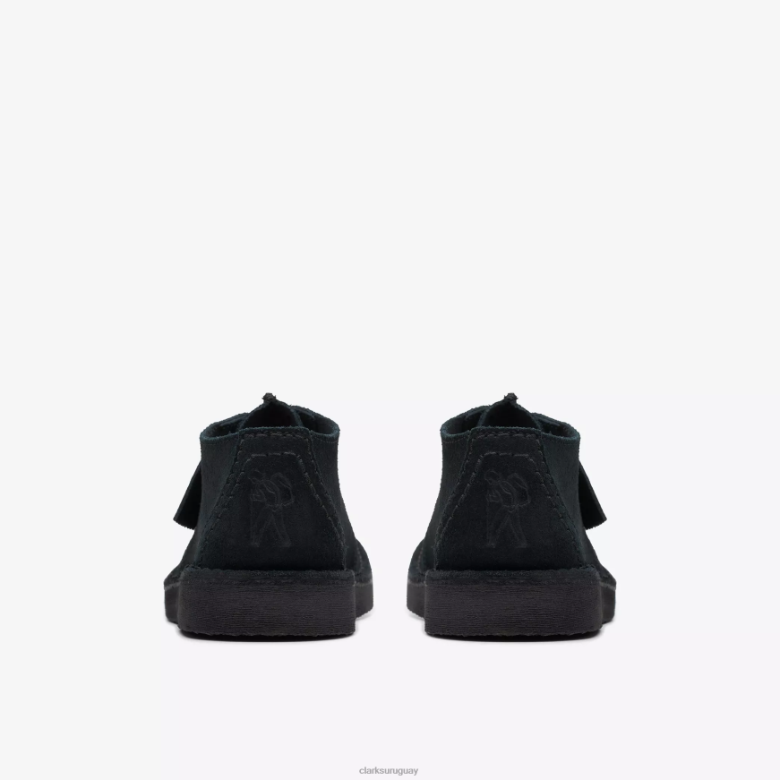 ante negro Clarks caminata por el desierto mayores X8V4N979