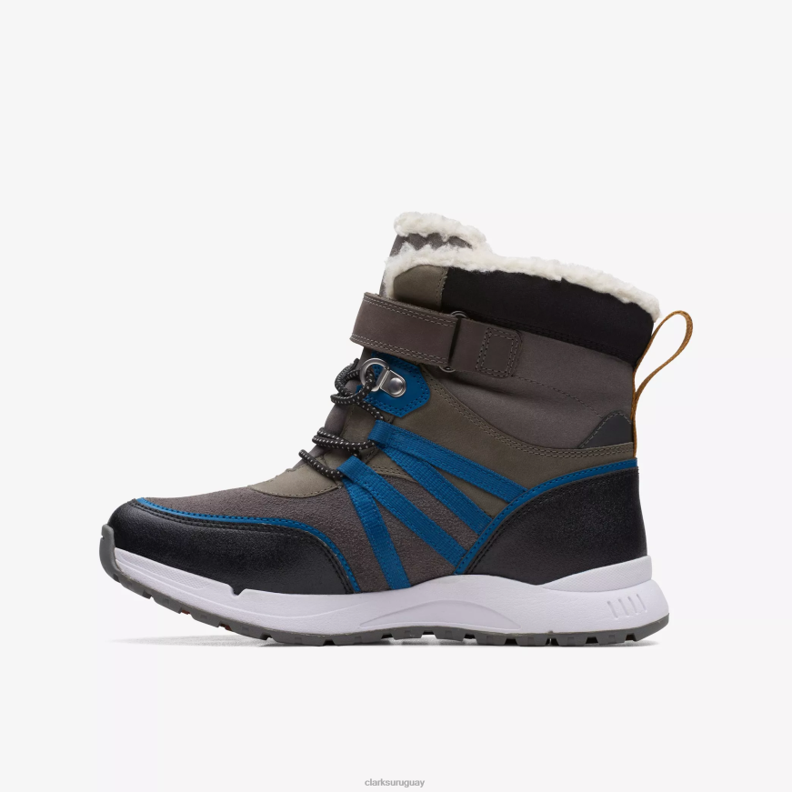 azul marino impermeable Clarks cachorro en llamas mayor X8V4N997