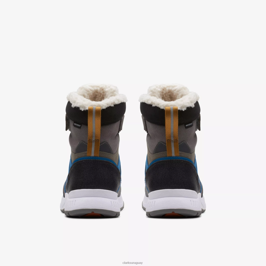 azul marino impermeable Clarks cachorro en llamas mayor X8V4N997