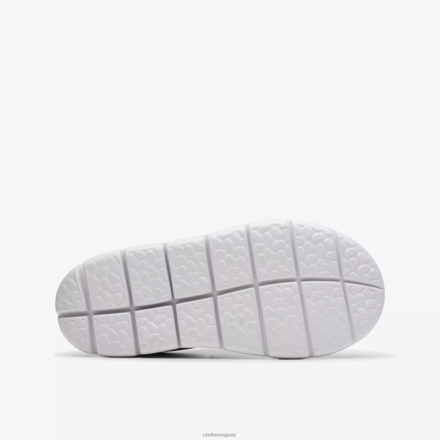 azul sintético Clarks niño corriendo aro X8V4N1000
