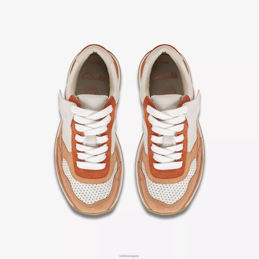 combinación de arenisca Clarks carrera artesanal para niños X8V4N1008