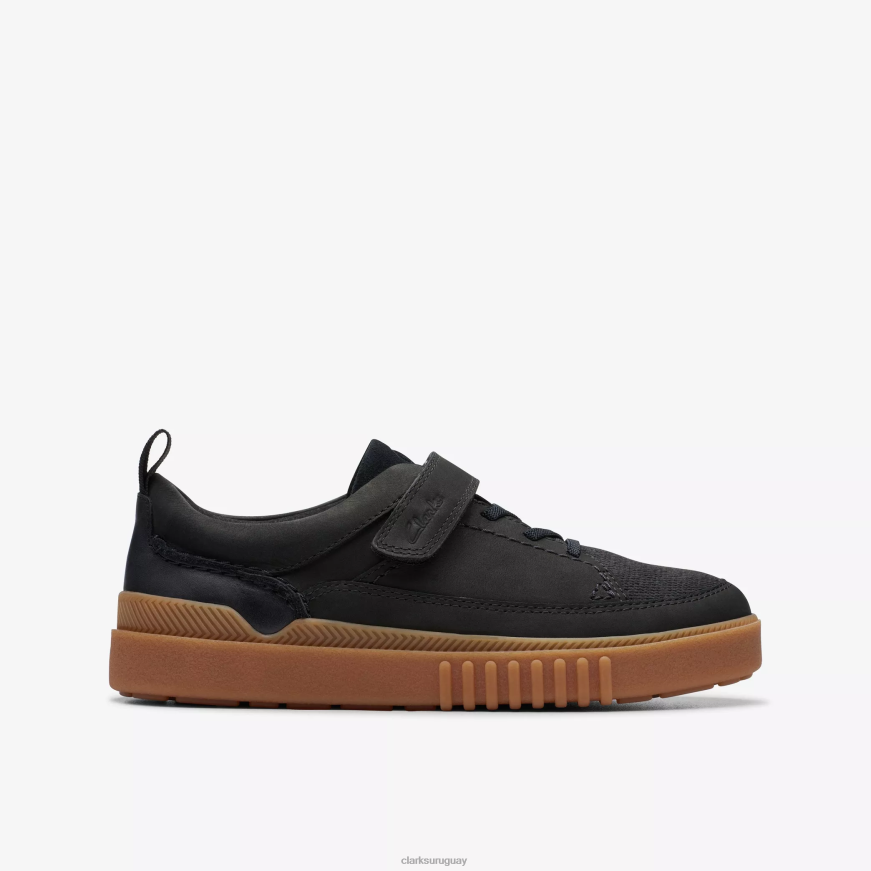 negro Clarks niño de la isla de somerset X8V4N999