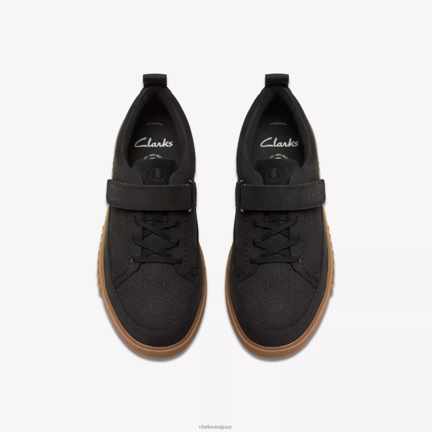 negro Clarks niño de la isla de somerset X8V4N999