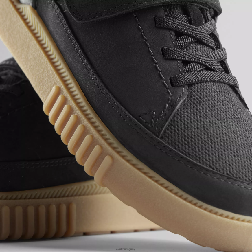 negro Clarks niño de la isla de somerset X8V4N999