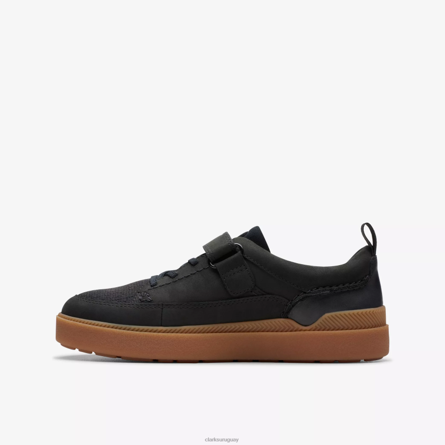 negro Clarks niño de la isla de somerset X8V4N999